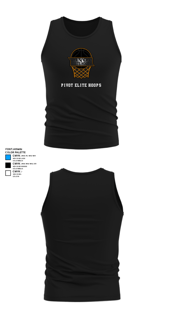 Tank Top, Pivot Elite Hoops, Women's Basketball, Teamtime, Team time, sublimation, custom sports apparel, team uniforms, spirit wear, spiritwear, sports uniforms, custom shirts, team store, custom team store, fundraiser sports, apparel fundraiser