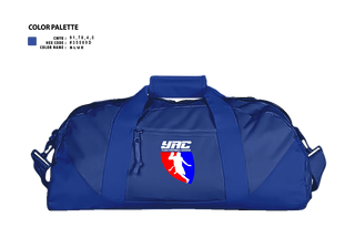 Duffle Bag, YAC Flag League, , Teamtime, Team time, sublimation, custom sports apparel, team uniforms, spirit wear, spiritwear, sports uniforms, custom shirts, team store, custom team store, fundraiser sports, apparel fundraiser