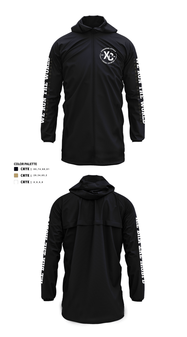 Windbreaker, Lynnwood Cross Country, Cross Country, Teamtime, Team time, sublimation, custom sports apparel, team uniforms, spirit wear, spiritwear, sports uniforms, custom shirts, team store, custom team store, fundraiser sports, apparel fundraiser