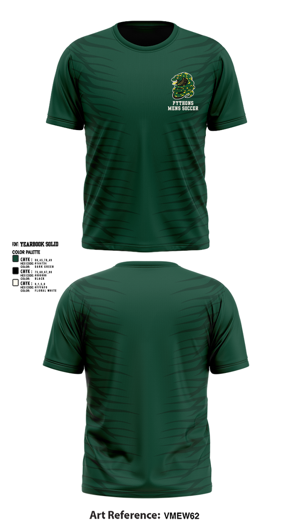 Short Sleeve Performance Shirt, PYTHONS, Men's Soccer, Teamtime, Team time, sublimation, custom sports apparel, team uniforms, spirit wear, spiritwear, sports uniforms, custom shirts, team store, custom team store, fundraiser sports, apparel fundraiser