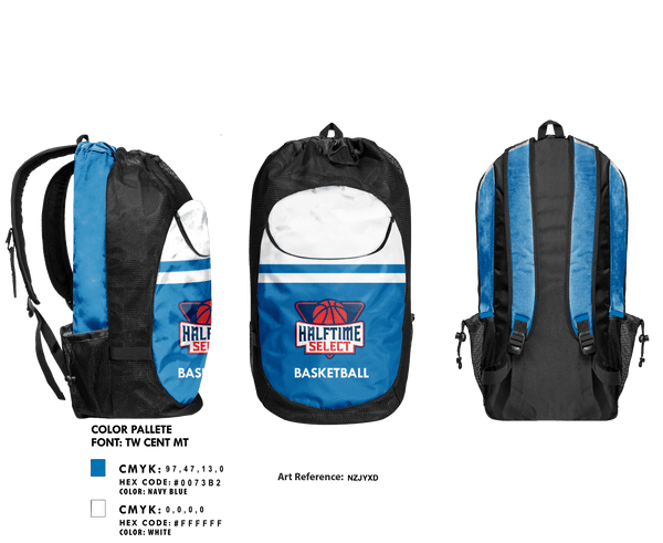 Gear Bag, Halftime Sports, Men's Basketball, Teamtime, Team time, sublimation, custom sports apparel, team uniforms, spirit wear, spiritwear, sports uniforms, custom shirts, team store, custom team store, fundraiser sports, apparel fundraiser