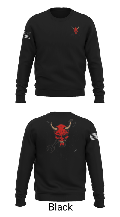 4-3 DEMONS 9837313 Crew Neck Sweatshirt - 12