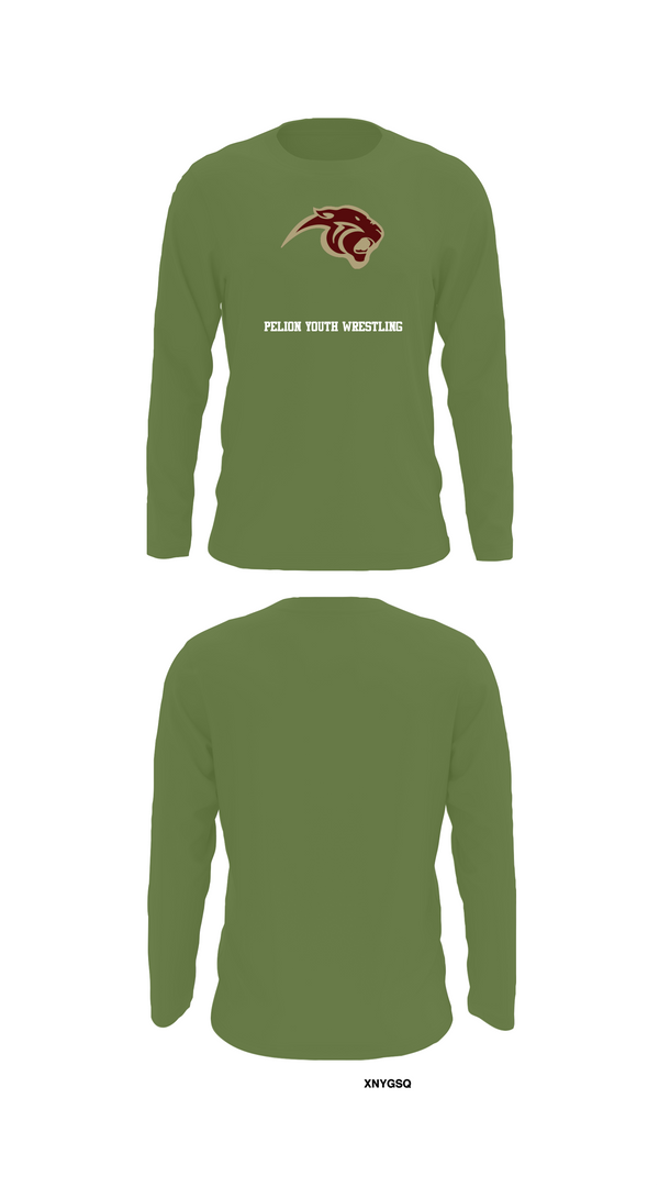 Long Sleeve Performance Shirt, Pelion Youth Wrestling, Wrestling, Teamtime, Team time, sublimation, custom sports apparel, team uniforms, spirit wear, spiritwear, sports uniforms, custom shirts, team store, custom team store, fundraiser sports, apparel fundraiser
