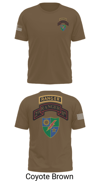 2nd Battalion 75th Ranger Regiment 36081201 Short Sleeve Performance Shirt - 16