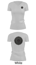 Detroit Tactical Firearms 87119150 Women's Short Sleeve V-neck Shirt - 19