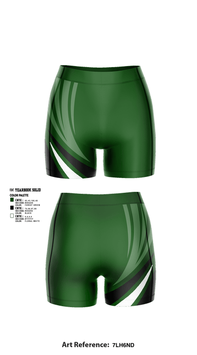 East Henderson Eagles 3372583 Women's Compression Shorts - 1