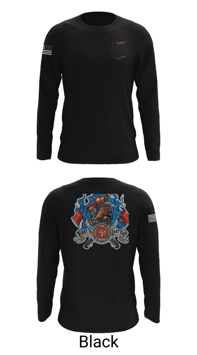 Golden Fire Dept. 85481633 Long Sleeve Performance Shirt - 26
