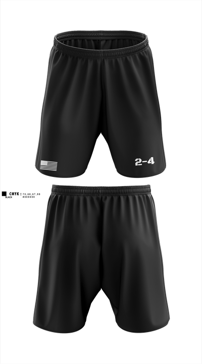 2-4 66799384 Athletic Shorts With Pockets - 1