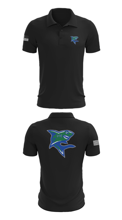 Bullshark Battalion 90693069 Short Sleeve Performance Polo - 27