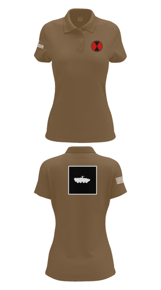 Womens Short Sleeve Performance Polo, RECCE, Army, Teamtime, Team time, sublimation, custom sports apparel, team uniforms, spirit wear, spiritwear, sports uniforms, custom shirts, team store, custom team store, fundraiser sports, apparel fundraiser