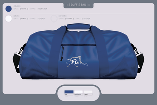 Duffle Bag, Fort Lupton, Women's Volleyball, Teamtime, Team time, sublimation, custom sports apparel, team uniforms, spirit wear, spiritwear, sports uniforms, custom shirts, team store, custom team store, fundraiser sports, apparel fundraiser