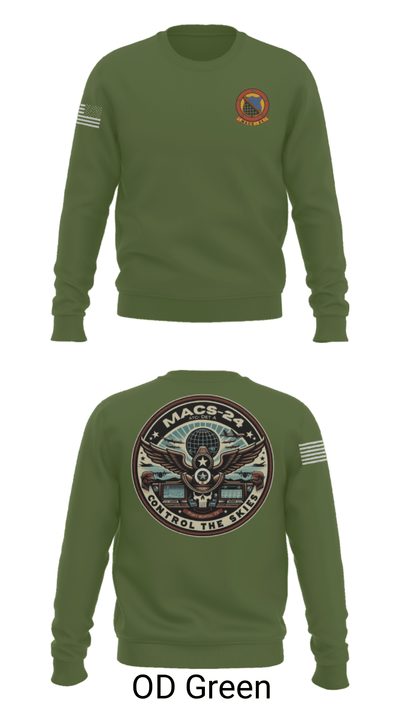 MACS 24 ATC Detachment A 44411642 Crew Neck Sweatshirt - 45