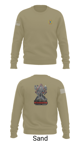 Crew Neck Sweatshirt, 1/623rd FAR, National Guard, Teamtime, Team time, sublimation, custom sports apparel, team uniforms, spirit wear, spiritwear, sports uniforms, custom shirts, team store, custom team store, fundraiser sports, apparel fundraiser