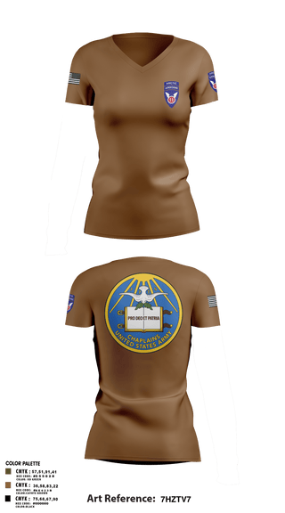 Womens Short Sleeve Vneck Shirt, 11th Infantry Division (ABN), Army, Teamtime, Team time, sublimation, custom sports apparel, team uniforms, spirit wear, spiritwear, sports uniforms, custom shirts, team store, custom team store, fundraiser sports, apparel fundraiser