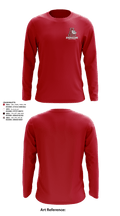 Anniston High School 66349692 Long Sleeve Performance Shirt - 6