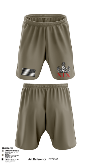 Athletic Shorts With Pockets, 19th EOD, Air Force, Teamtime, Team time, sublimation, custom sports apparel, team uniforms, spirit wear, spiritwear, sports uniforms, custom shirts, team store, custom team store, fundraiser sports, apparel fundraiser
