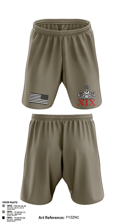19th EOD 62274073 Athletic Shorts With Pockets - 2