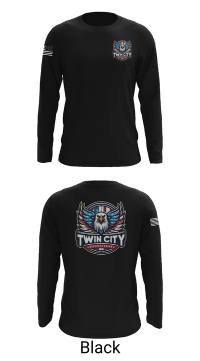 Twin City Overhead Door 66007785 Long Sleeve Performance Shirt 26