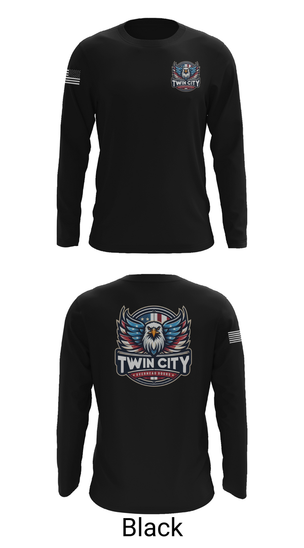 Long Sleeve Performance Shirt, Twin City Overhead Door, , Teamtime, Team time, sublimation, custom sports apparel, team uniforms, spirit wear, spiritwear, sports uniforms, custom shirts, team store, custom team store, fundraiser sports, apparel fundraiser