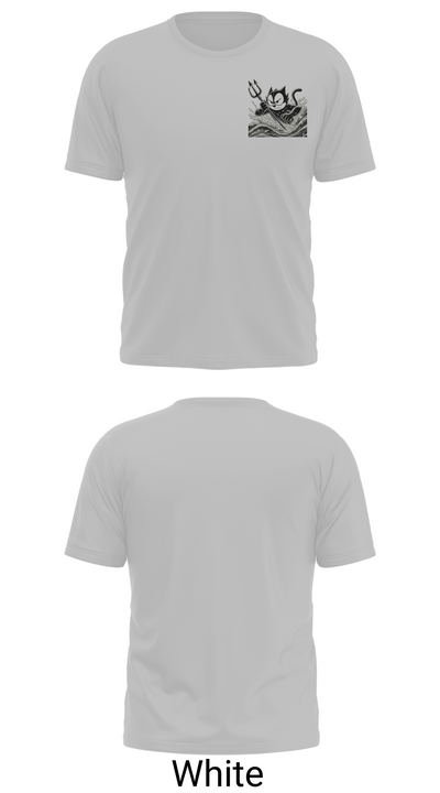 Logansport High School Swimming 31315154 Old School Cotton Feel Shirt - 10