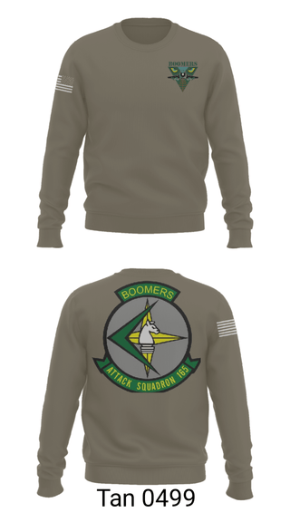 Crew Neck Sweatshirt, VA-165 Boomers, , Teamtime, Team time, sublimation, custom sports apparel, team uniforms, spirit wear, spiritwear, sports uniforms, custom shirts, team store, custom team store, fundraiser sports, apparel fundraiser