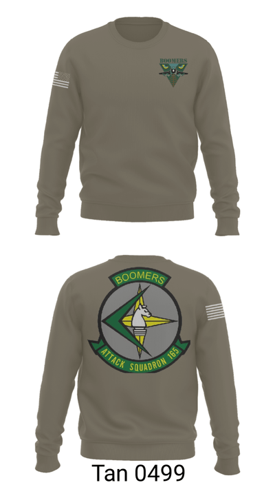 VA-165 Boomers 8750909 Crew Neck Sweatshirt - 47