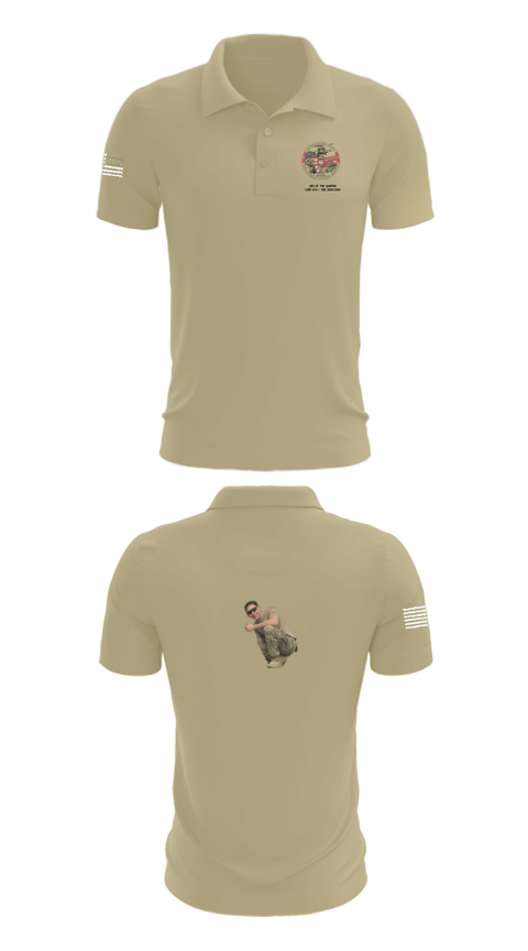 Short Sleeve Performance Polo, 3-82 D Co. GSAB, Army, Teamtime, Team time, sublimation, custom sports apparel, team uniforms, spirit wear, spiritwear, sports uniforms, custom shirts, team store, custom team store, fundraiser sports, apparel fundraiser