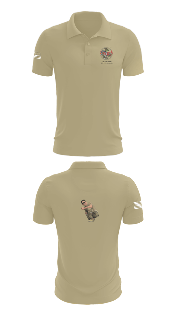 Short Sleeve Performance Polo, 3-82 D Co. GSAB, Army, Teamtime, Team time, sublimation, custom sports apparel, team uniforms, spirit wear, spiritwear, sports uniforms, custom shirts, team store, custom team store, fundraiser sports, apparel fundraiser