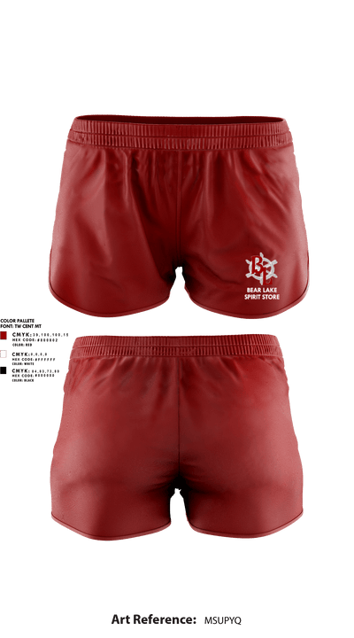 Bear Lake School 26645835 Women's Shorts - 1