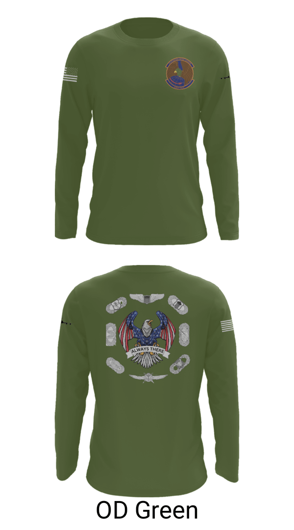 Long Sleeve Performance Shirt, 22nd OSS, Air Force, Teamtime, Team time, sublimation, custom sports apparel, team uniforms, spirit wear, spiritwear, sports uniforms, custom shirts, team store, custom team store, fundraiser sports, apparel fundraiser