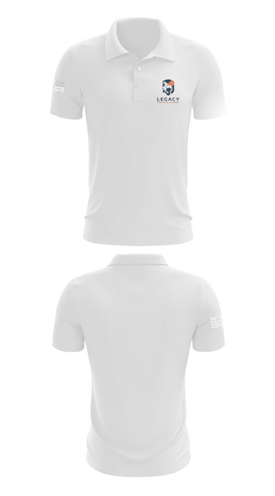 Legacy Christian Academy Golf 64951983 Short Sleeve Performance Polo - 9