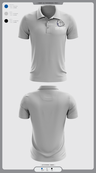Short Sleeve Performance Polo, Steam Academy at McCluer South Berkeley, Spirit Store, Teamtime, Team time, sublimation, custom sports apparel, team uniforms, spirit wear, spiritwear, sports uniforms, custom shirts, team store, custom team store, fundraiser sports, apparel fundraiser