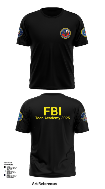 FBI Citizens Academy 38142590 Short Sleeve Performance Shirt - 101