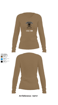 C CO, 1-41IN 40272430 Women's Long Sleeve V-neck Shirt - 2