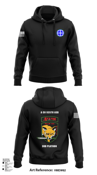 A co 935th ASB 3rd Platoon 87563624 Hoodie - 130