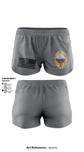 Ranger Panties, Monument Police Department, Police, Teamtime, Team time, sublimation, custom sports apparel, team uniforms, spirit wear, spiritwear, sports uniforms, custom shirts, team store, custom team store, fundraiser sports, apparel fundraiser