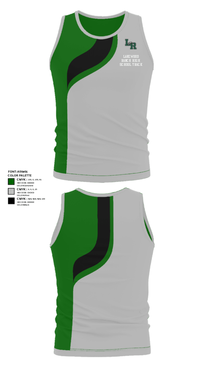 Lakewood Ranch High School Track 96195499 Tank Top - 35