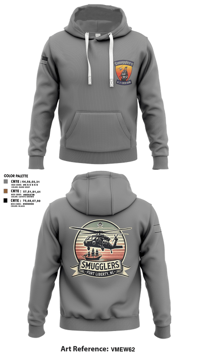 A/2135th GSAB “SMUGGLERS” 66831514 Hoodie - 111