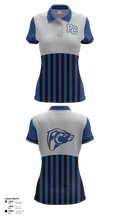 Port Chester High School Bowling 50203613 Women's Short Sleeve Performance Polo  - 61