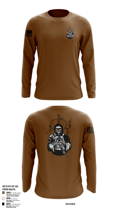 Outlaw Mortar Section 59835743 Long Sleeve Performance Shirt - 119