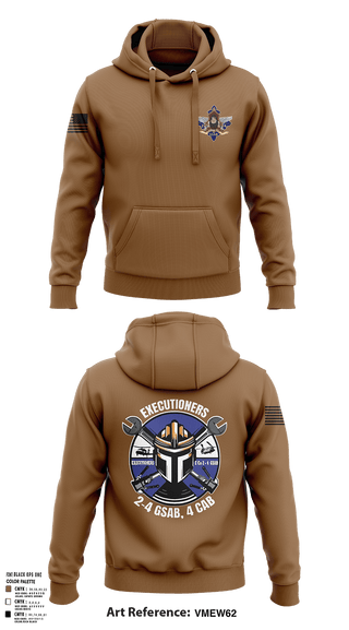 Hoodie, E 2-4 GSAB, Army, Teamtime, Team time, sublimation, custom sports apparel, team uniforms, spirit wear, spiritwear, sports uniforms, custom shirts, team store, custom team store, fundraiser sports, apparel fundraiser