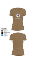 1st Comm Maintenance Sq 14666523 Women's Short Sleeve V-neck Shirt - 4