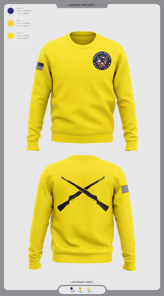 Crew Neck Sweatshirt, Seaford NJROTC, Navy, Teamtime, Team time, sublimation, custom sports apparel, team uniforms, spirit wear, spiritwear, sports uniforms, custom shirts, team store, custom team store, fundraiser sports, apparel fundraiser