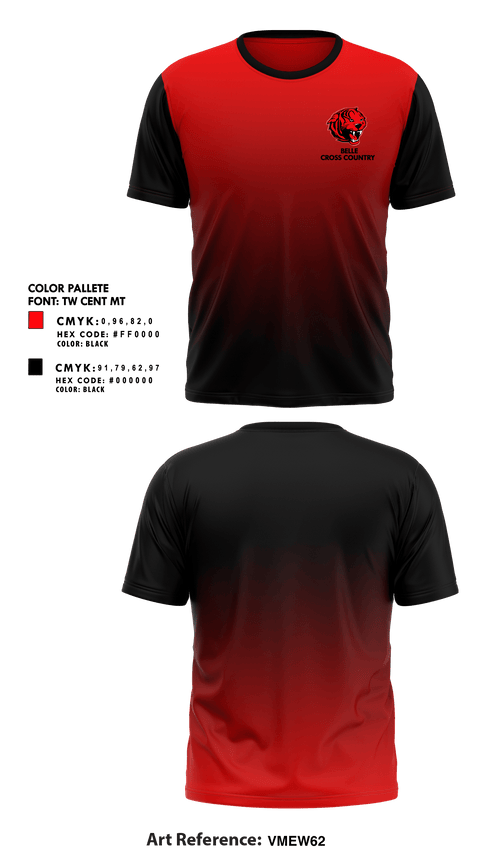 Short Sleeve Performance Shirt, Belle High School Cross Country, Cross Country, Teamtime, Team time, sublimation, custom sports apparel, team uniforms, spirit wear, spiritwear, sports uniforms, custom shirts, team store, custom team store, fundraiser sports, apparel fundraiser