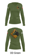 317th support maintenance company 3788646 Women's Long Sleeve V-neck Shirt - 57