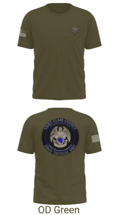 Drug Tactical Unit 39197263 Short Sleeve Performance Shirt - 53