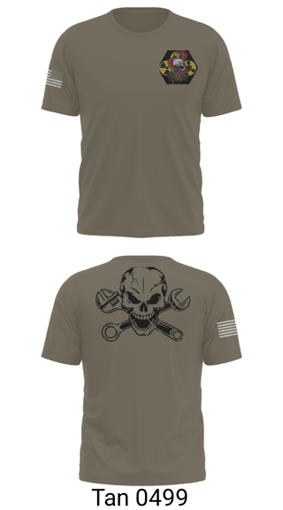 Old School Cotton Feel Shirt, 51st Chem, Army, Teamtime, Team time, sublimation, custom sports apparel, team uniforms, spirit wear, spiritwear, sports uniforms, custom shirts, team store, custom team store, fundraiser sports, apparel fundraiser