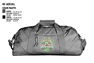 Duffle Bag, Mowbros, , Teamtime, Team time, sublimation, custom sports apparel, team uniforms, spirit wear, spiritwear, sports uniforms, custom shirts, team store, custom team store, fundraiser sports, apparel fundraiser