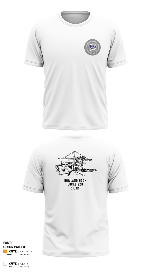 Short Sleeve Performance Shirt, Howland Hook Marine Terminal, , Teamtime, Team time, sublimation, custom sports apparel, team uniforms, spirit wear, spiritwear, sports uniforms, custom shirts, team store, custom team store, fundraiser sports, apparel fundraiser