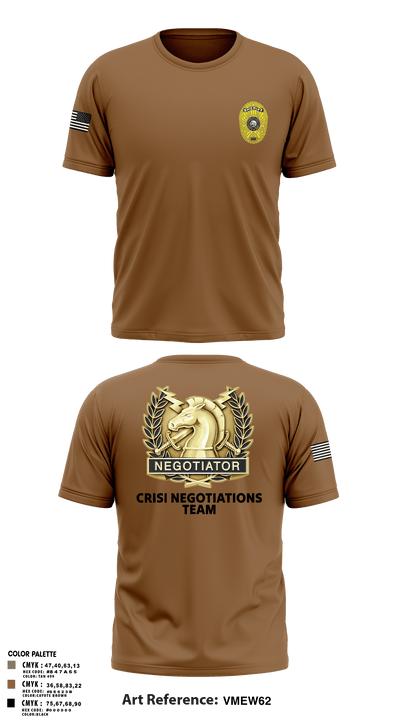HCSO CNT 41668250 Short Sleeve Performance Shirt - 5